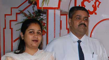 Dr. Tomar and Dr. Mrs. Shobhana